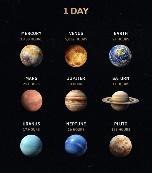 Planets Daylength